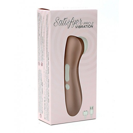 Стимулятор Satisfyer Pro 2 Vibration (11 волновых программ) (10 программ вибрации)