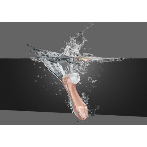 Вакуум-волновой бесконтактный клиторальный стимулятор Satisfyer PRO 2 (11 режимов , розово-золотой с белым )